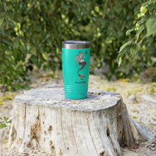 Load image into Gallery viewer, Mermaid Goddess Stainless Steel Ringneck Travel Tumbler, 20oz | Tumblers | Mermaid Gift | Ocean | Beach Gifts | Pack for the Beach |