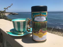 Load image into Gallery viewer, Enlighten Me...® Tea: 'Redwood Rush' Natural High CHAI (Gift tin with inspirational secret scroll messages on 'DREAM BIG' theme)