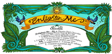 Load image into Gallery viewer, 'Enlighten Me... Chocolate'- PARADISE: Pecan, Sea Salt, Caramel Dark Chocolate Bar - with a secret inspirational message