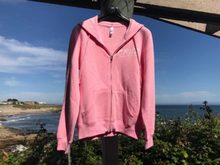 Load image into Gallery viewer, Ladies Fleece Hoody (Teal/ Pink/ Light Blue)