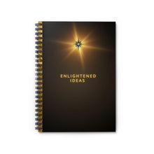Load image into Gallery viewer, "Enlightened Ideas" Notebook / Journal - to spark creativity and fresh insights
