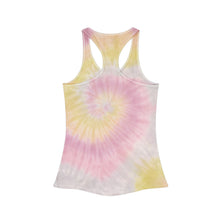 Load image into Gallery viewer, Santa Cruz Tie Dye Racerback Tank Top  - 'A Little Santa Cruz, CA Goes A Long Way' | California Dreaming tee
