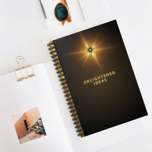 Load image into Gallery viewer, "Enlightened Ideas" Notebook / Journal - to spark creativity and fresh insights
