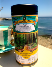 Load image into Gallery viewer, Enlighten Me...® Tea:  'Redwood Rush' Natural High CHAI (Gift tin with inspirational secret scroll messages on 'DREAM BIG' theme)
